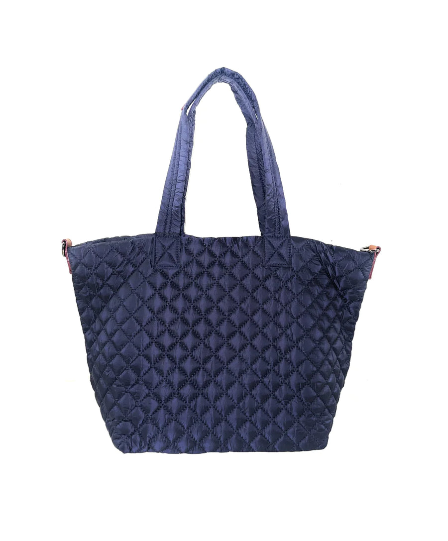 Quilted Bag - Navy