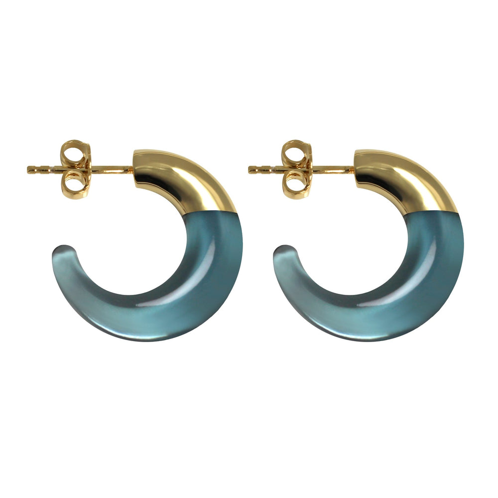 Lucas Jack Small Hoop Earrings - Capri by Sunset & Co.