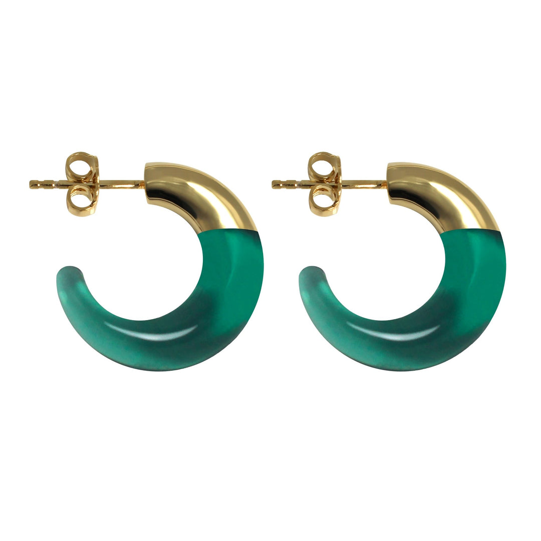 Lucas Jack Small Hoop Earrings - Capri by Sunset & Co.