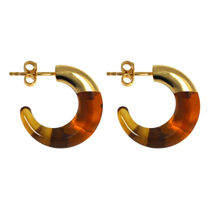 Lucas Jack Small Hoop Earrings - Capri by Sunset & Co.