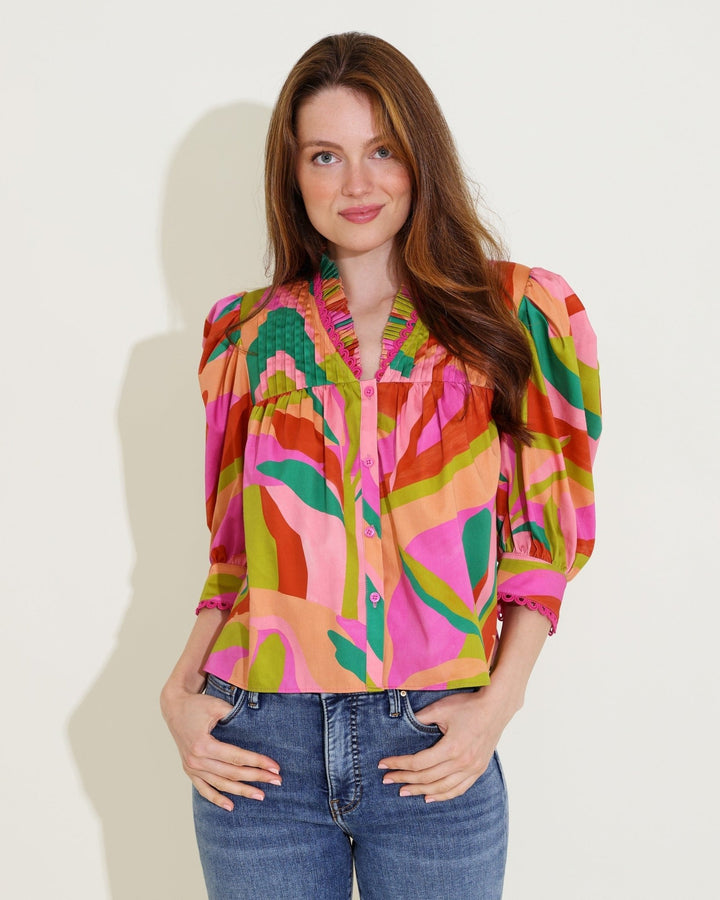 Alden Adair Blake Top - Capri by Sunset & Co.