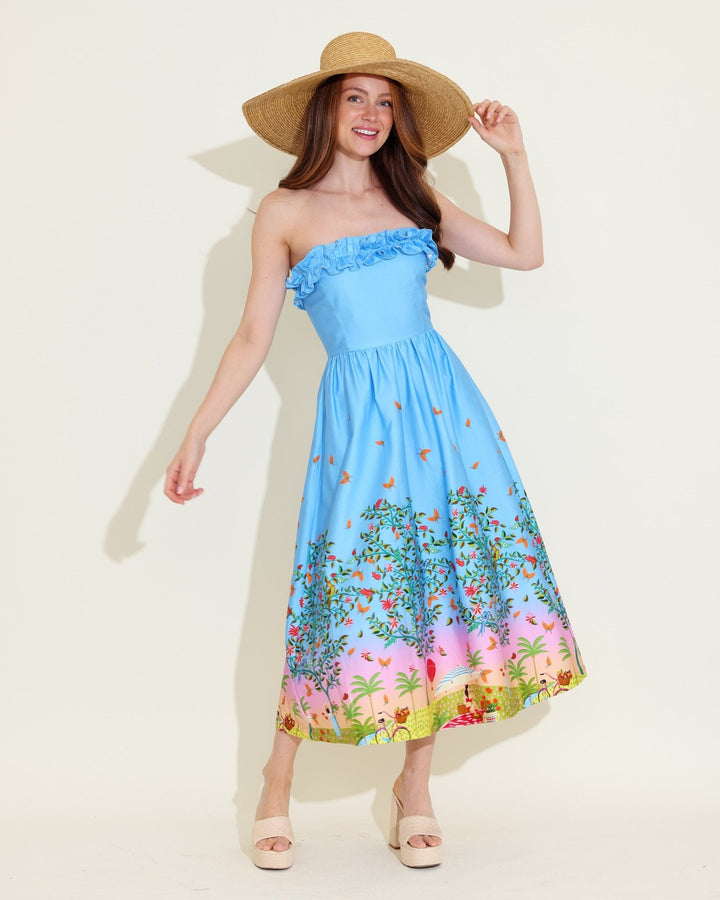 Alden Adair Catherine Dress - Capri by Sunset & Co.