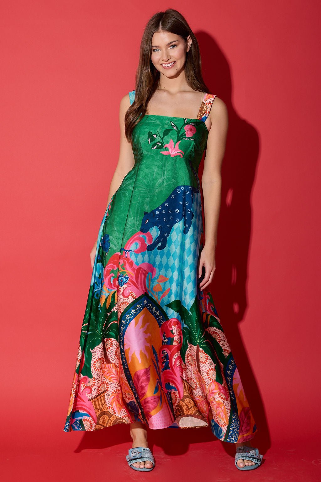 Alden Adair Maria Dress - Capri by Sunset & Co.