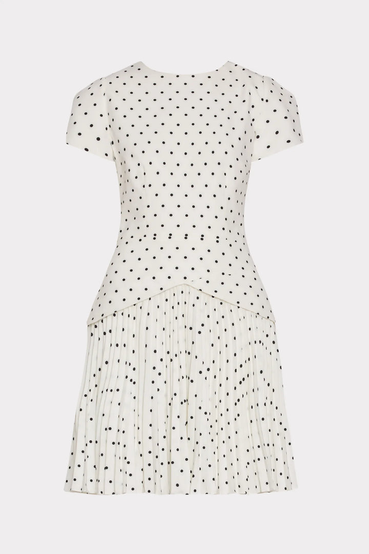 Milly Haddy Polka Dot Mini Dress - Capri by Sunset & Co.