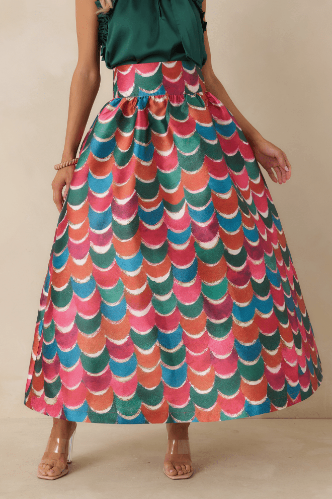 Prosperina Carmen Ball Skirt - Capri by Sunset & Co.