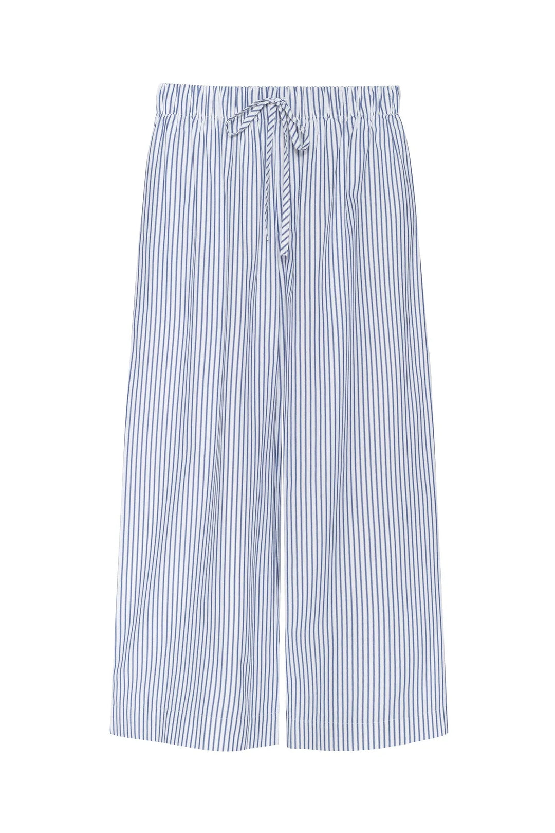 Sundays Stripe Maya Pants - Capri by Sunset & Co.
