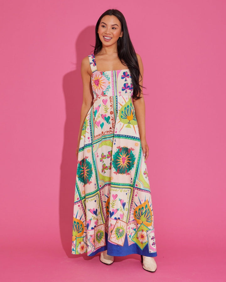 Alden Adair Maria Dress - Capri by Sunset & Co.