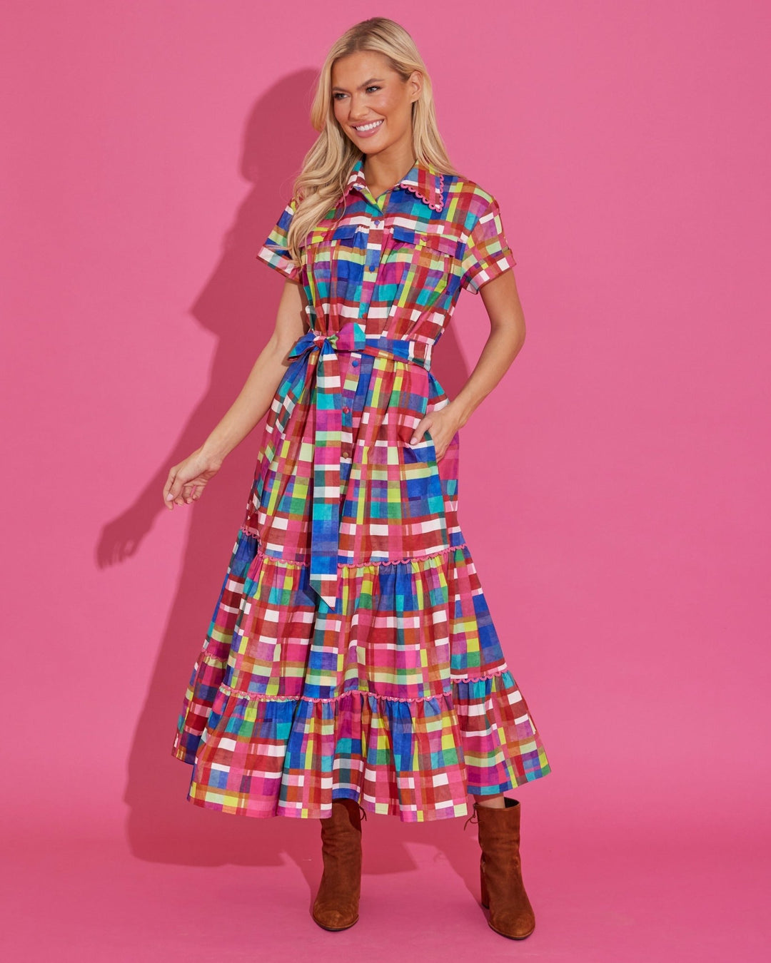 Alden Adair Rachel Dress - Capri by Sunset & Co.