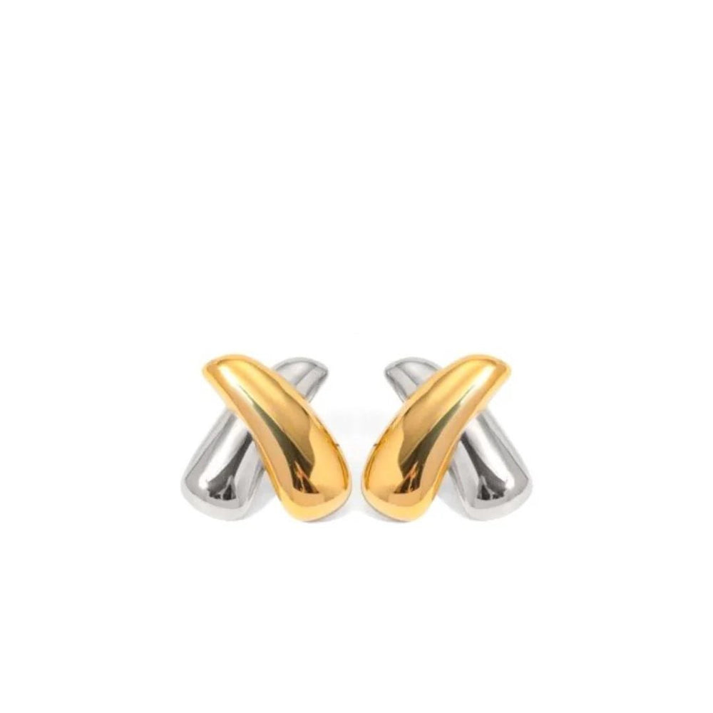 Accessory Concierge Crossover Studs - Capri by Sunset & Co.