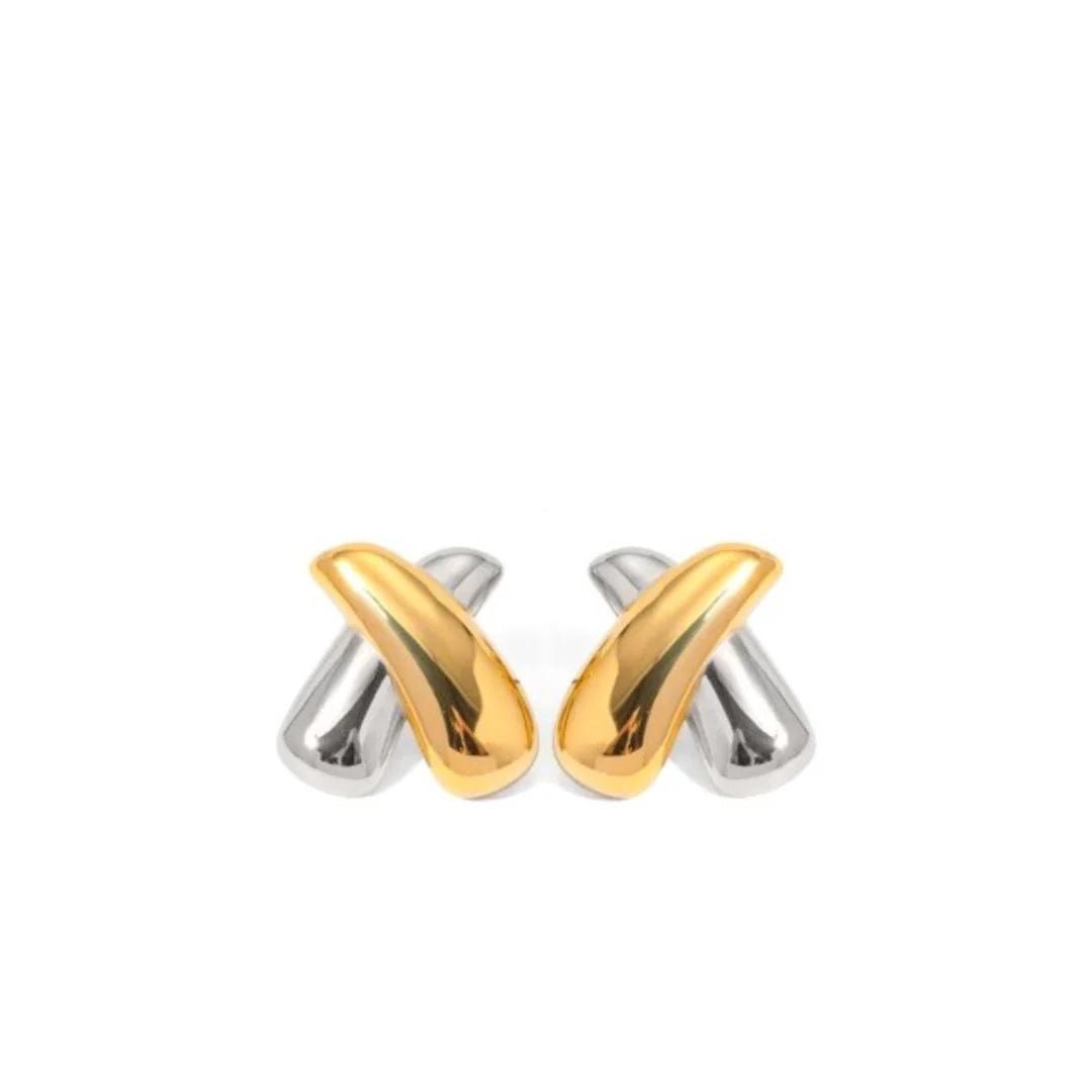 Accessory Concierge Crossover Studs - Capri by Sunset & Co.