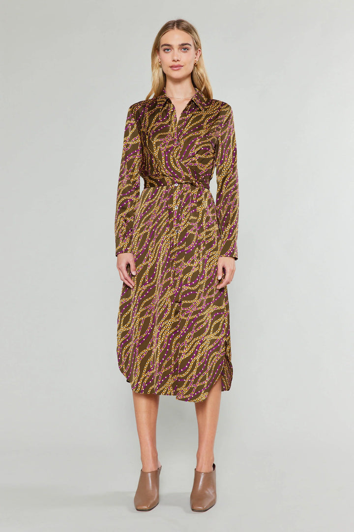 Current Air Link Motif Shirt Dress