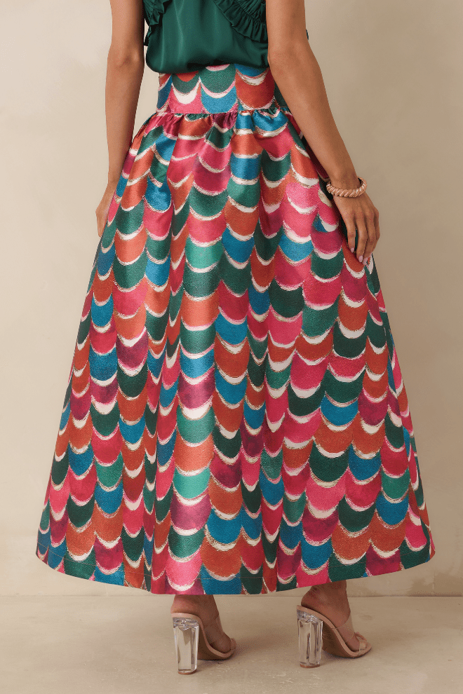 Prosperina Carmen Ball Skirt - Capri by Sunset & Co.