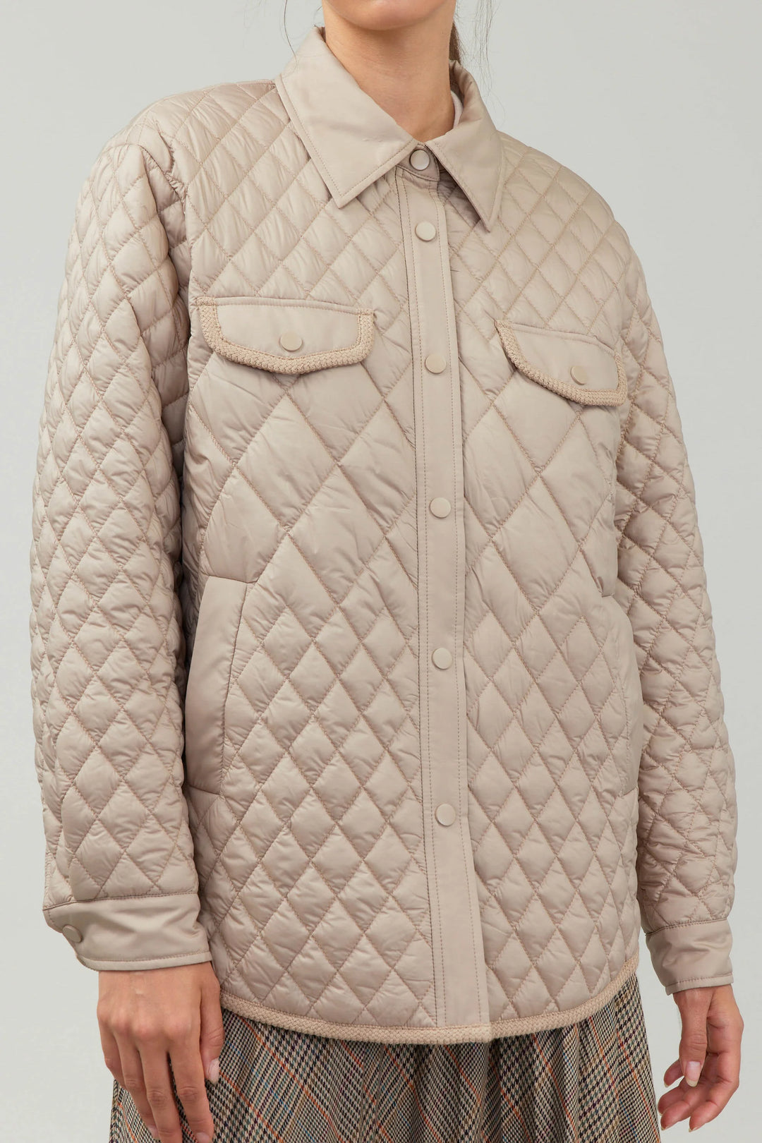 Current Air Diamond Quilted Jacket