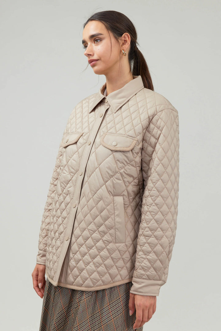 Current Air Diamond Quilted Jacket