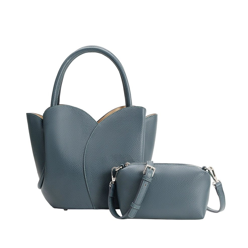 Melie Bianco Tulip Recycled Vegan Top Handle Bag - Capri by Sunset & Co.