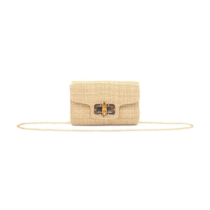 BC Bags Natural Clutch - Capri by Sunset & Co.