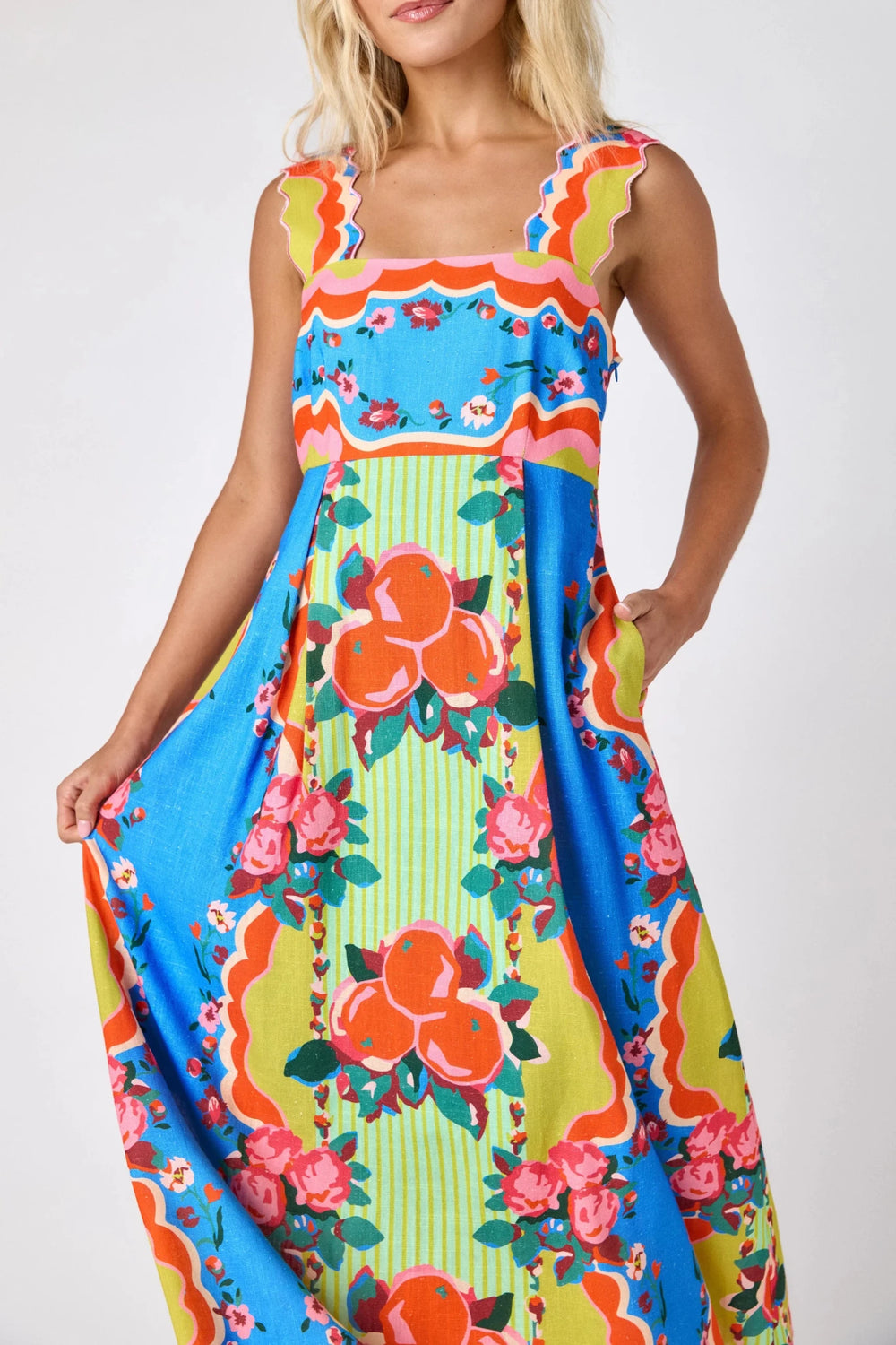 Crosby Evie Dress - Capri by Sunset & Co.