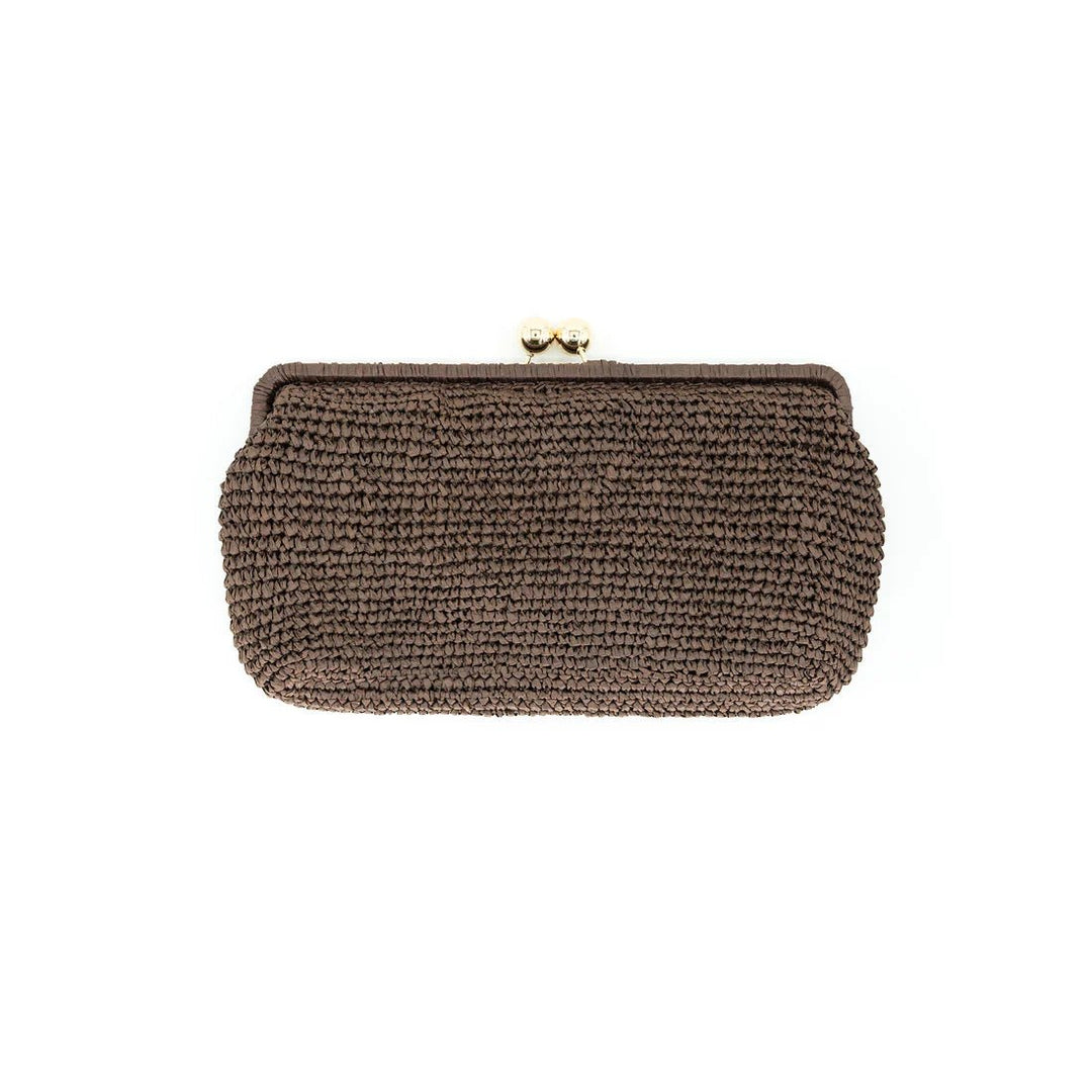 BC Bags Nonna Straw Clutch - Capri by Sunset & Co.