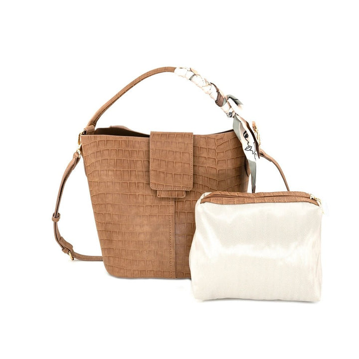 Large Lucia Bucket Bag - Capri by Sunset & Co.