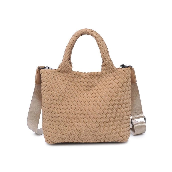 Sol and Selene Small Sky's The Limit Woven Neoprene Crossbody - Capri by Sunset & Co.