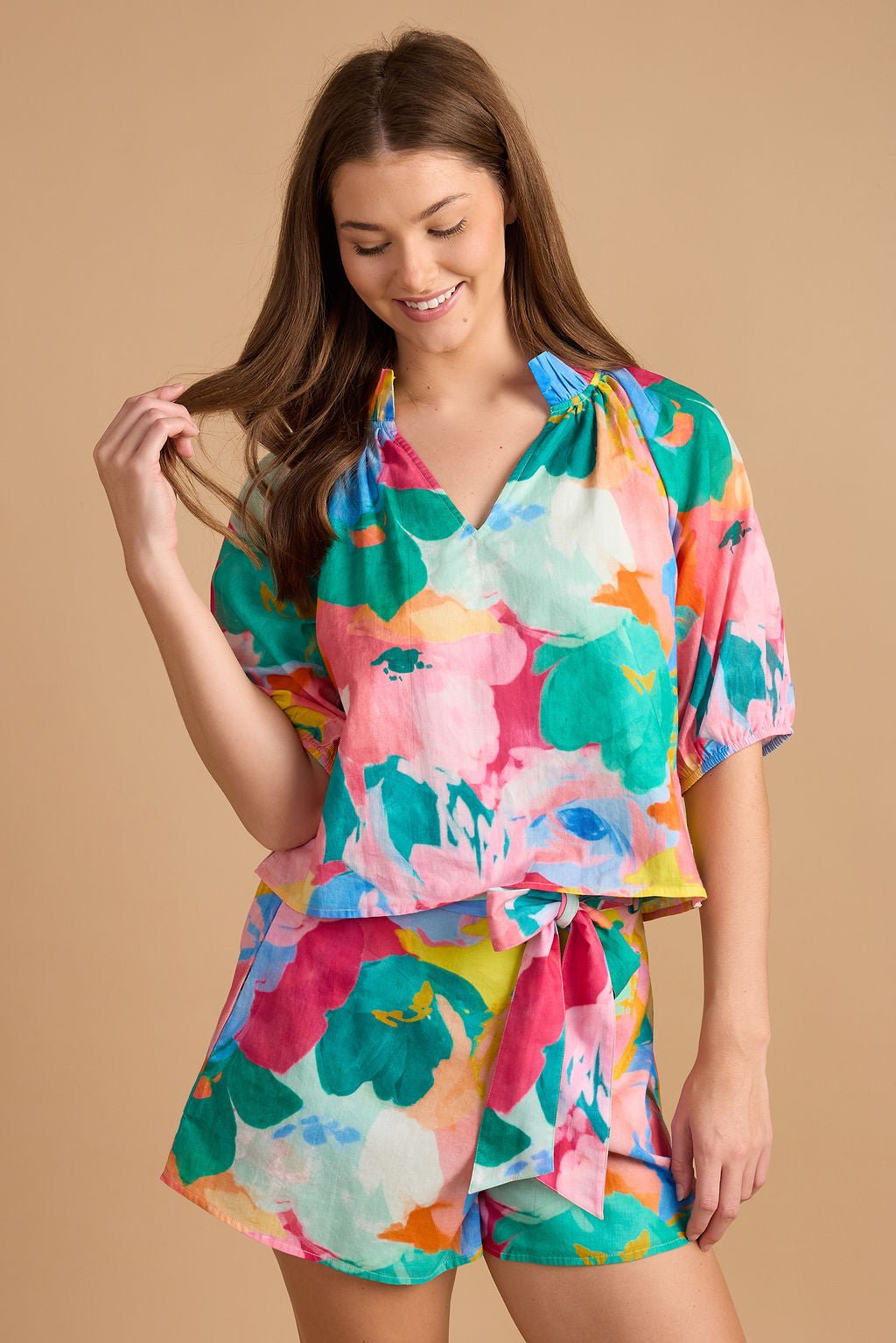 Double A Trish Top - Capri by Sunset & Co.