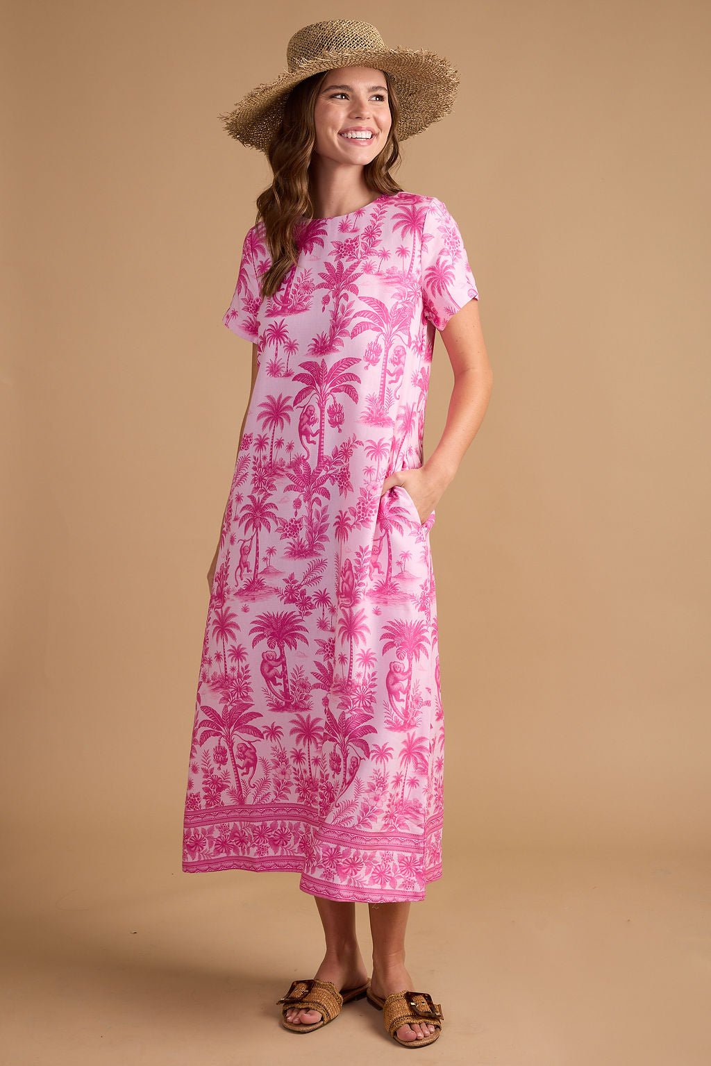 Double A Ellie Dress - Capri by Sunset & Co.