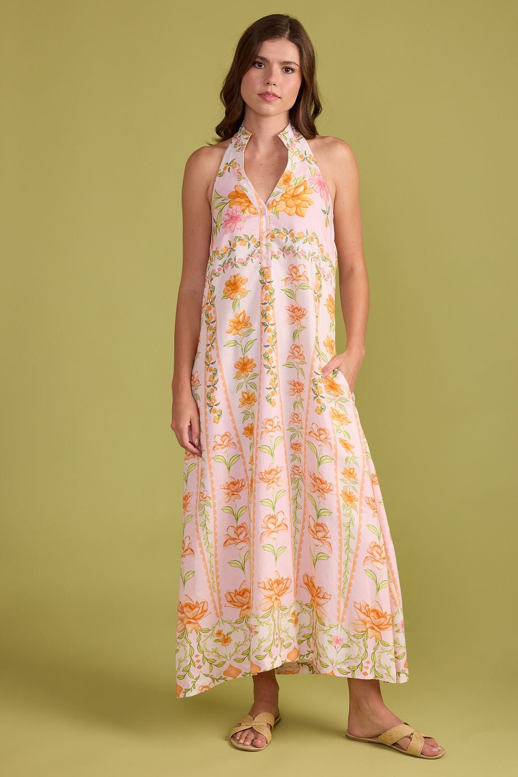 Double A Dowry Dress - Capri by Sunset & Co.