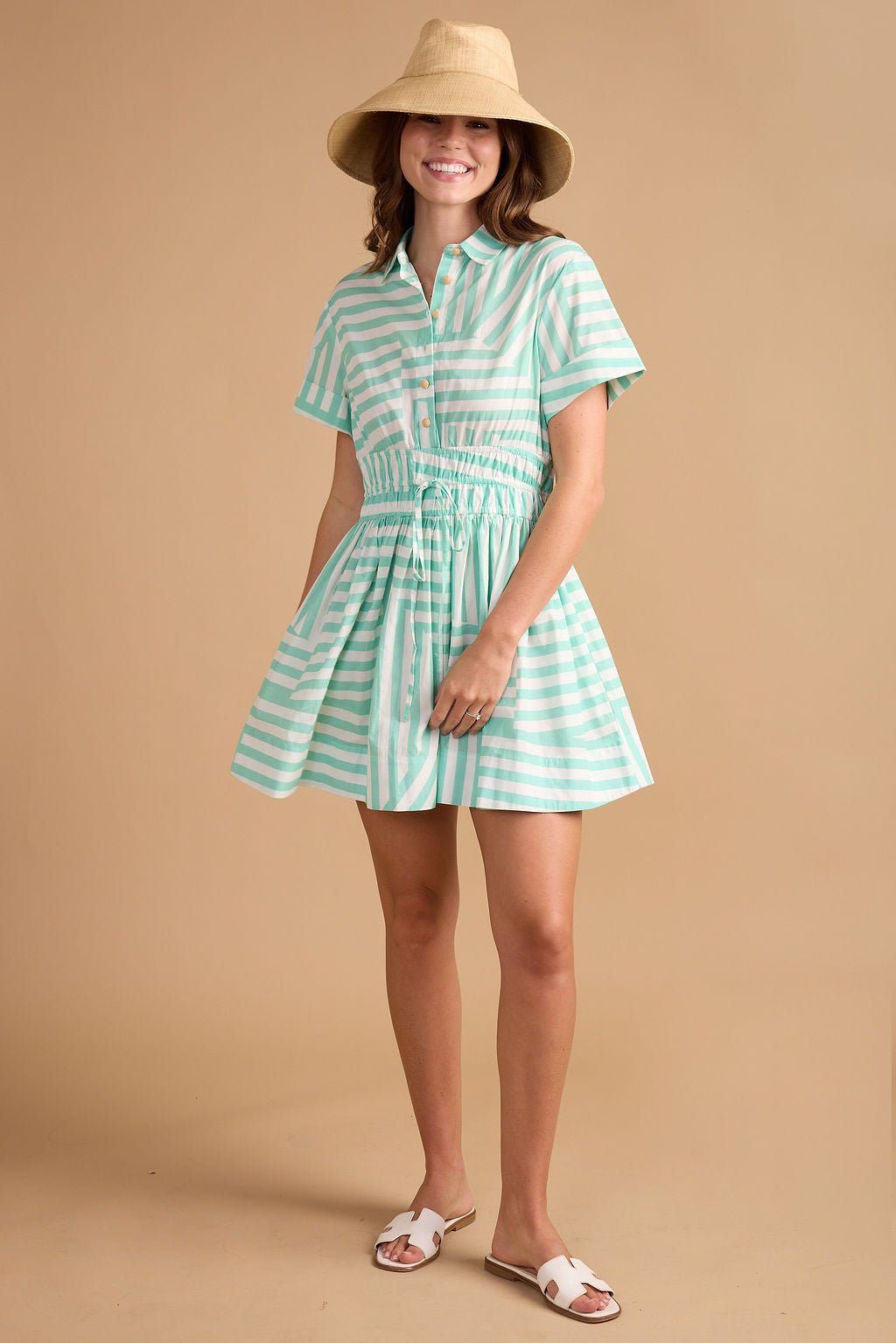Double A Astrid Dress - Capri by Sunset & Co.