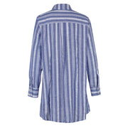 The Raya Dress - Blue Stripe