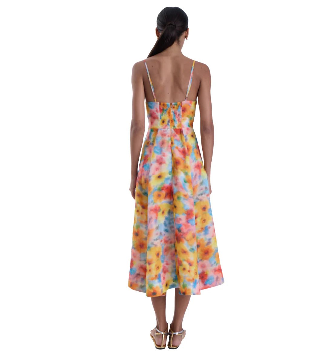 Karina Grimaldi June Midi Dress - Capri by Sunset & Co.