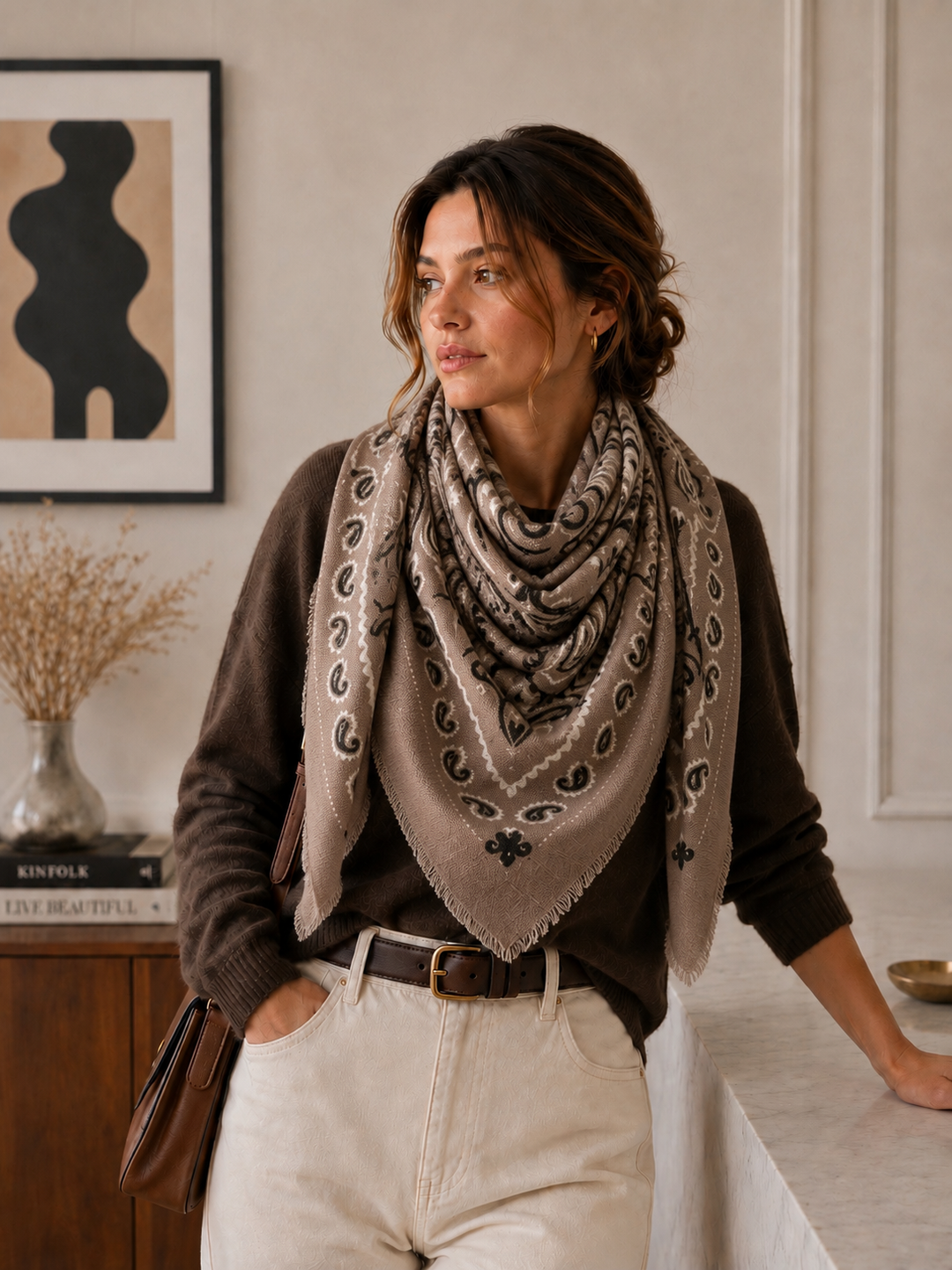 Woolen Square Bandana