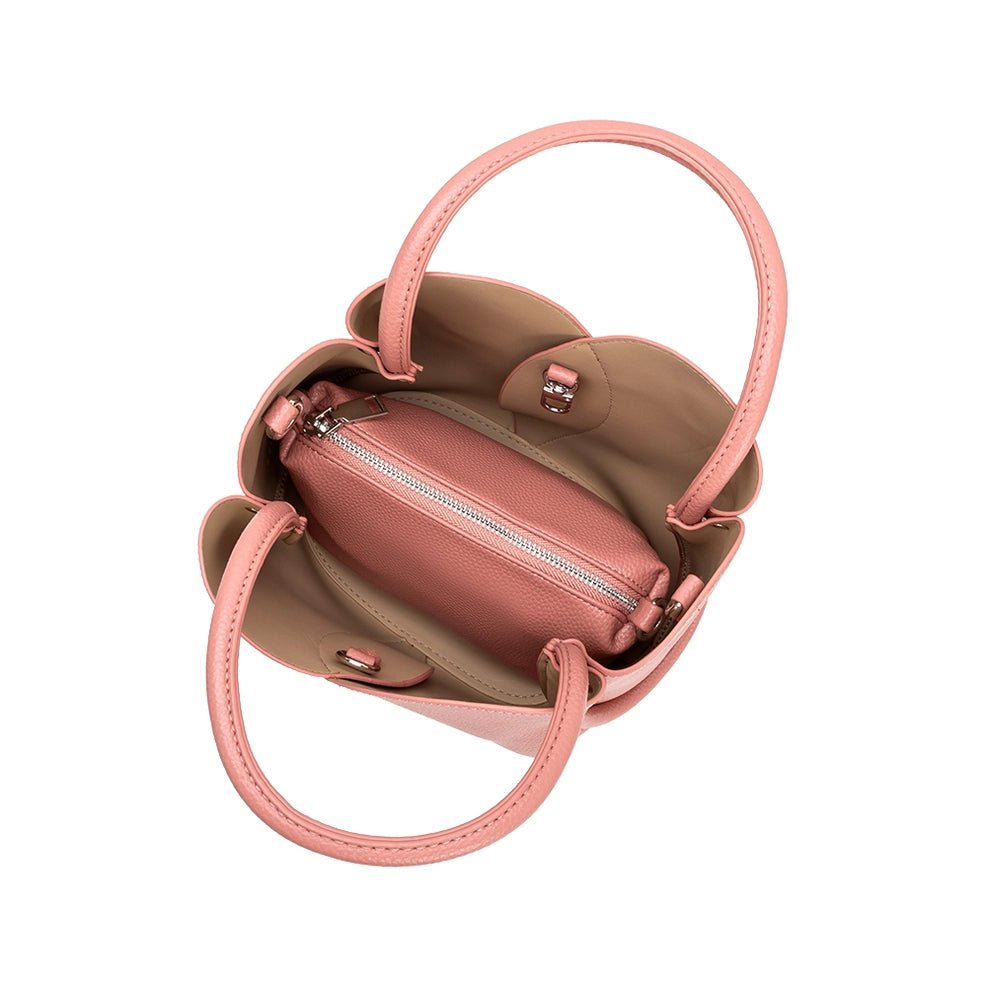 Melie Bianco Tulip Recycled Vegan Top Handle Bag - Capri by Sunset & Co.