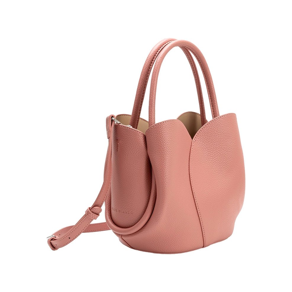 Melie Bianco Tulip Recycled Vegan Top Handle Bag - Capri by Sunset & Co.