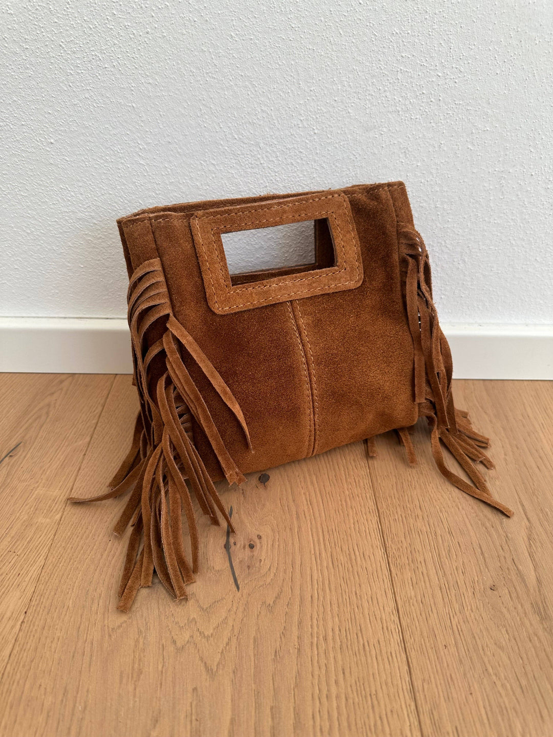 Lilly Mini Suede Fringe Bag