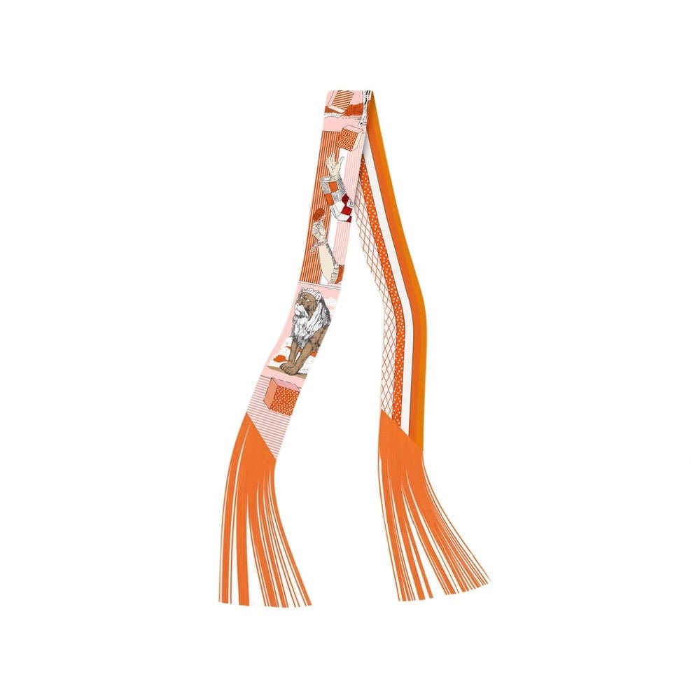 Frilly Scarf with Fringe - Capri by Sunset & Co.