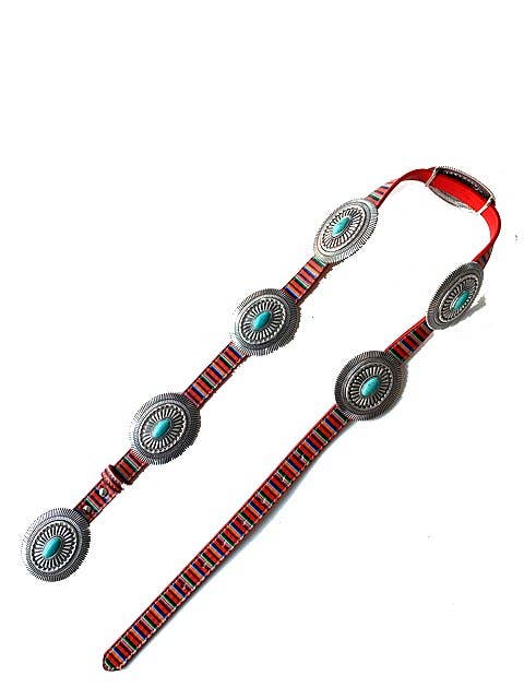Western Concho Serape Belt