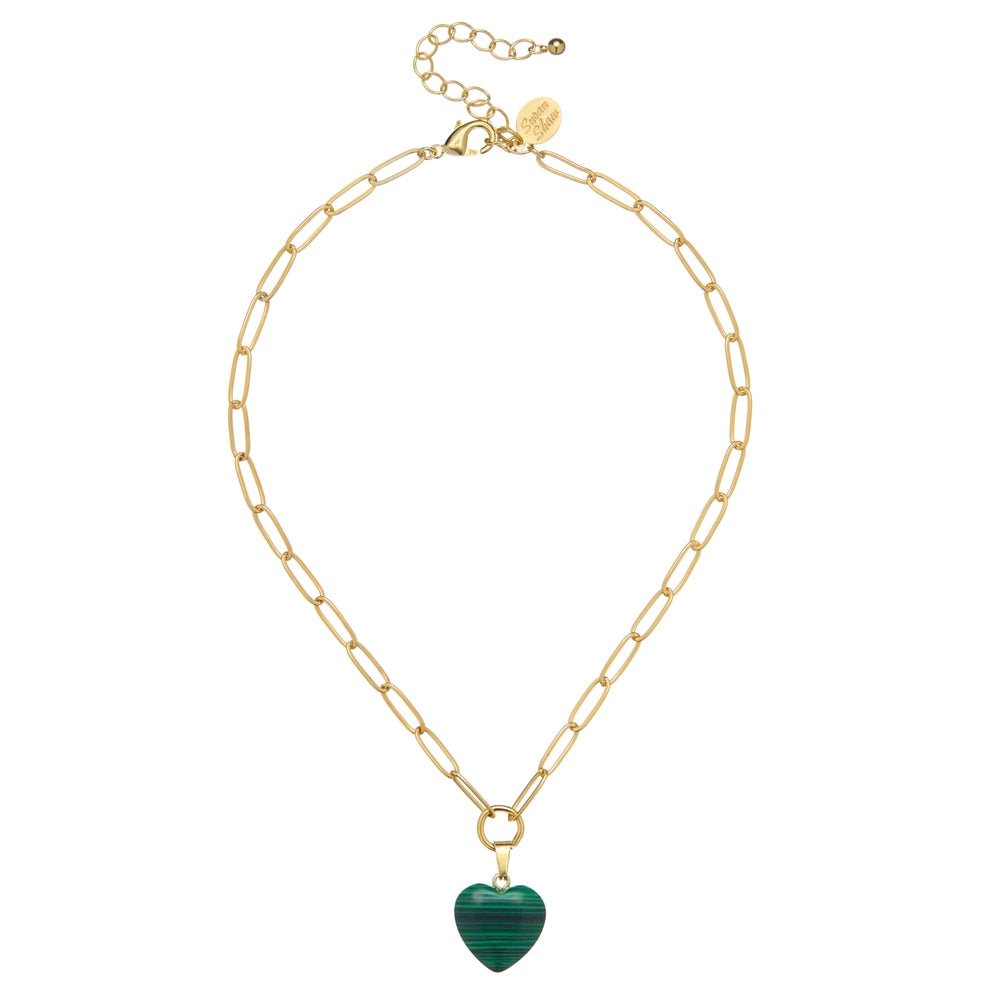 Susan Shaw Audrey Heart Necklace - Capri by Sunset & Co.