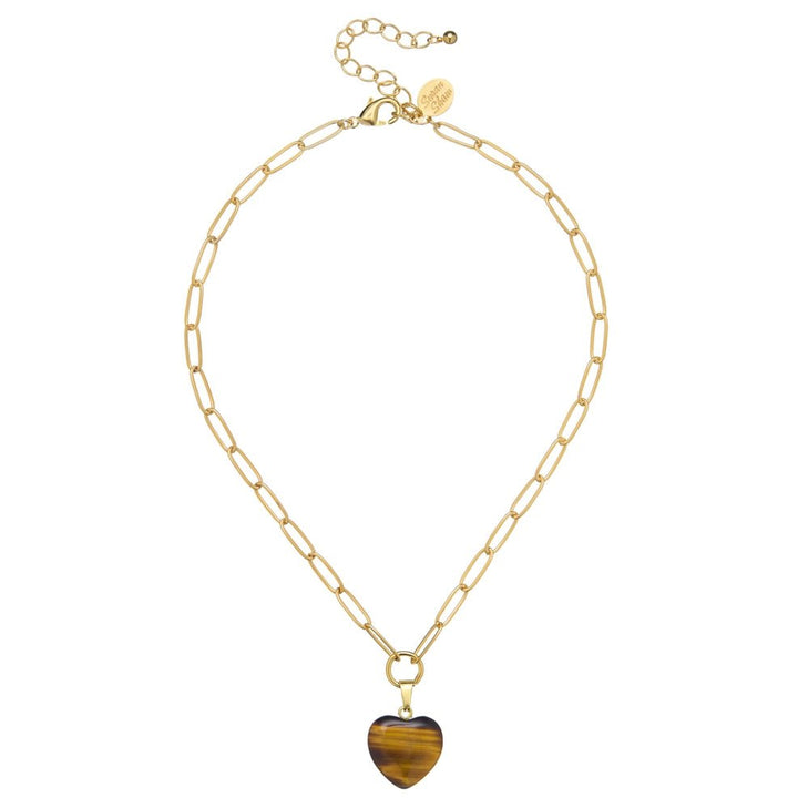 Susan Shaw Audrey Heart Necklace - Capri by Sunset & Co.
