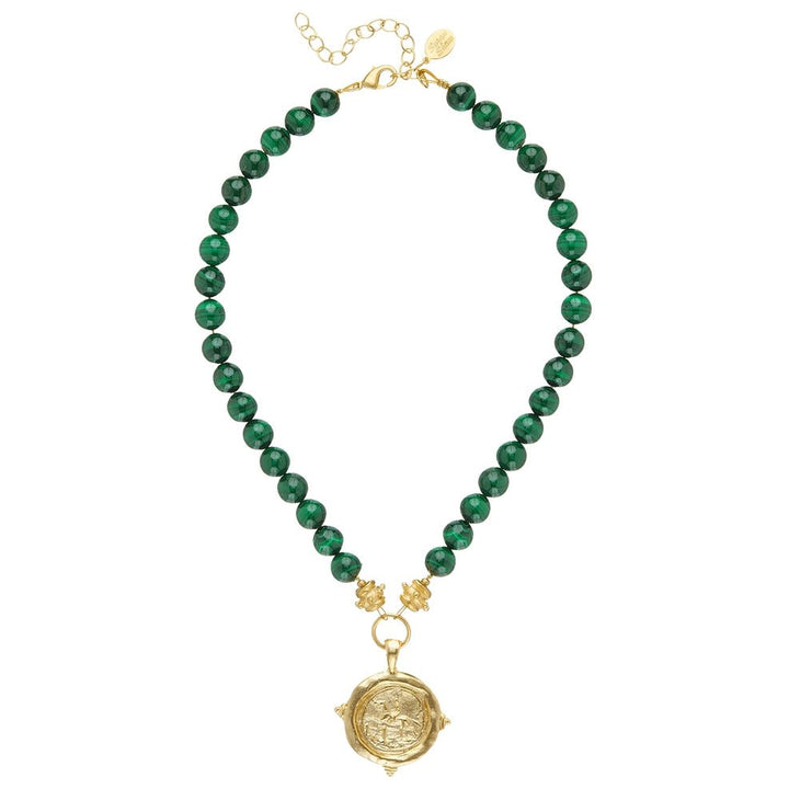 Susan Shaw Magellan Equestrian Necklace - Capri by Sunset & Co.