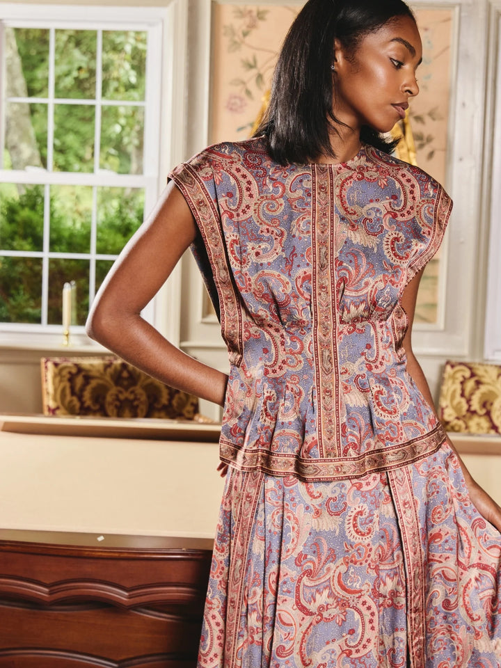Love the Label Arden Top - Capri by Sunset & Co.