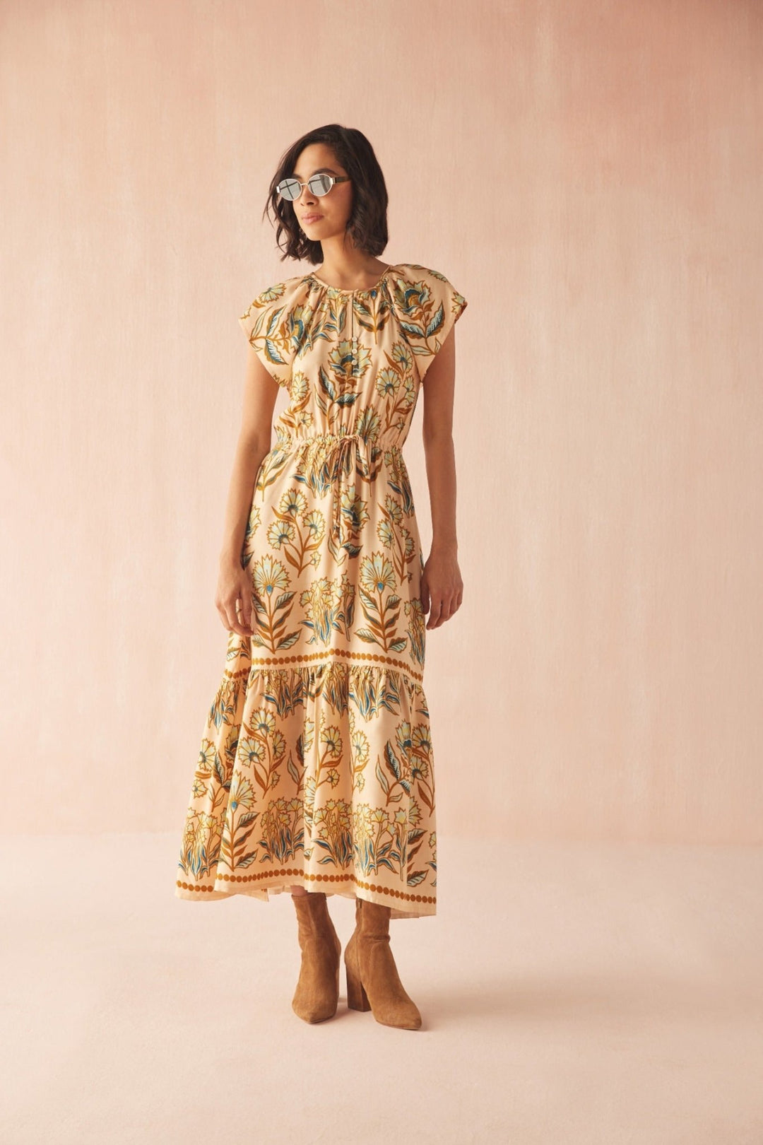 Omika Cora Midi Dress - Capri by Sunset & Co.