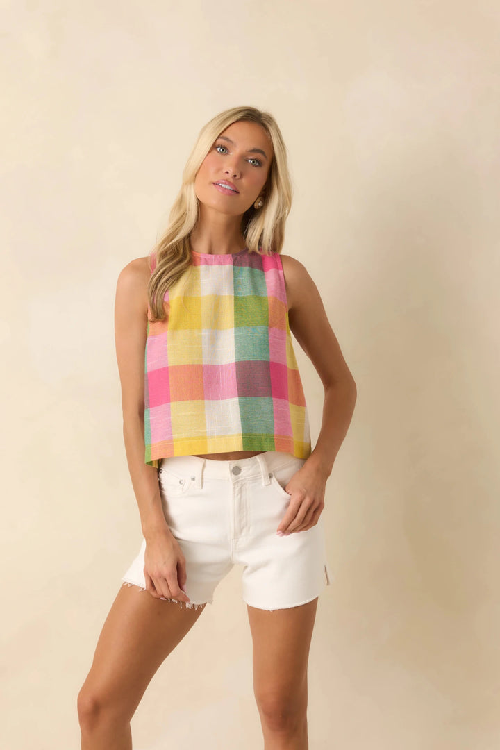 Prosperina Courtney Top - Capri by Sunset & Co.