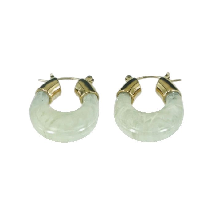 Lucas Jack Oval Hoop - Capri by Sunset & Co.