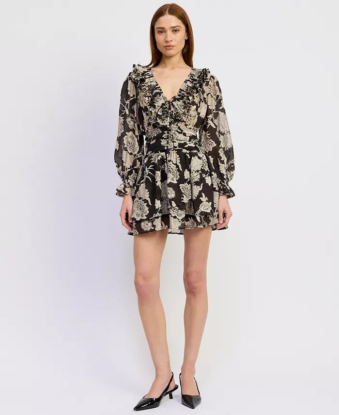 En Saison Elisabet Mini Dress - Capri by Sunset & Co.