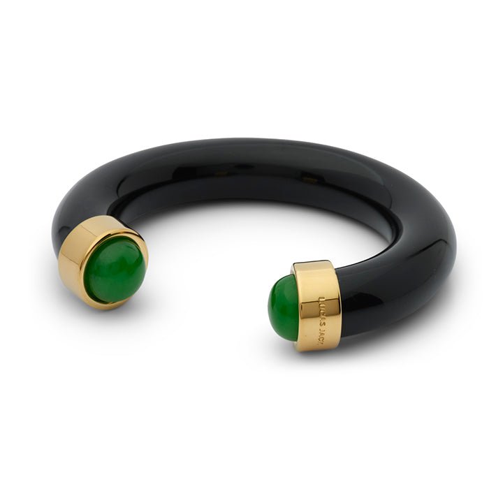 Lucas Jack Chunky Stone Bangle - Capri by Sunset & Co.