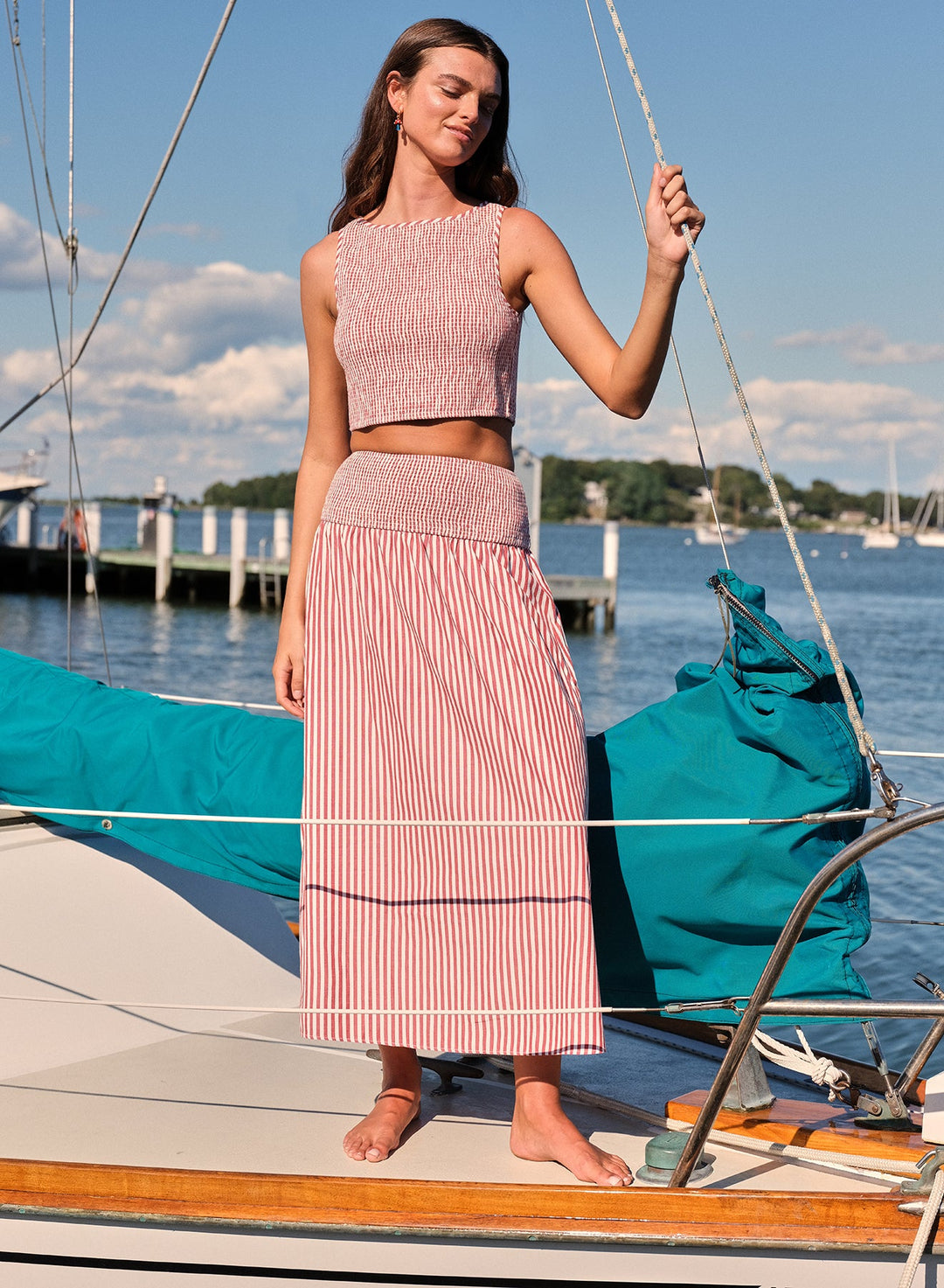 Saylor Garnet Set - Capri by Sunset & Co.