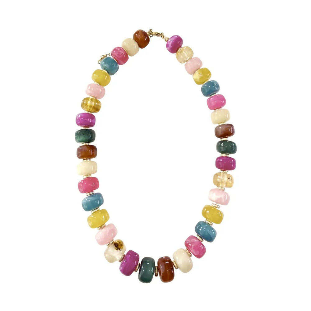 Gemelli Morris Chunky Beaded Necklace - Capri by Sunset & Co.