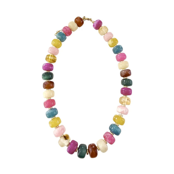 Gemelli Morris Chunky Beaded Necklace - Capri by Sunset & Co.