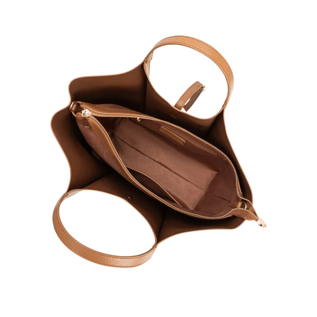 Melie Bianco Malia Recycled Vegan Tote Bag - Capri by Sunset & Co.