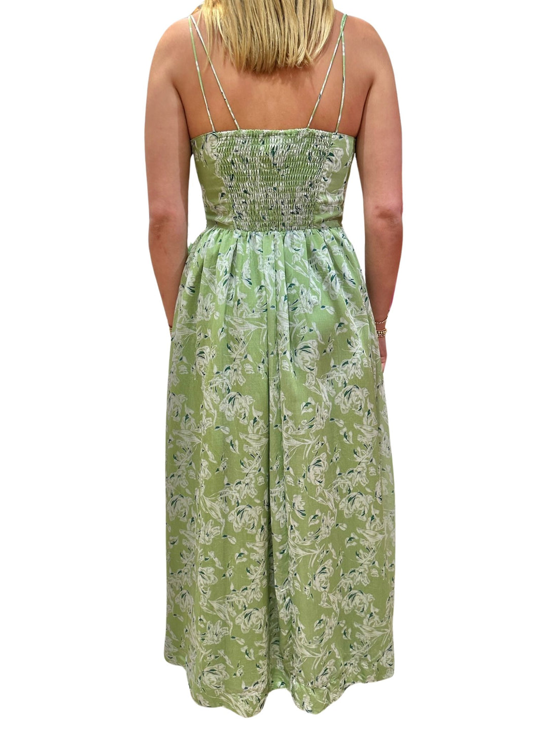 En Saison Jenna Midi Dress - Capri by Sunset & Co.